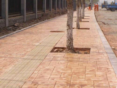 印花地坪