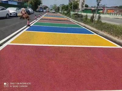 南沙透水混凝土停車場