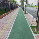 彩色陶瓷颗粒防滑路面