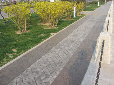 公園壓花壓模地坪