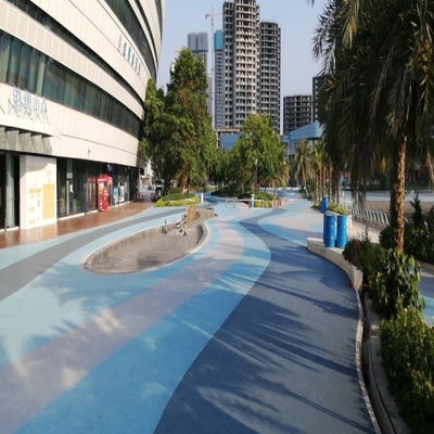 生態透水混凝土路面